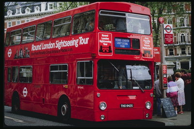 Туристические автобусы Англии