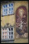 Рисунок на религиозную тематику на стене здания
