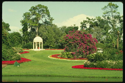 플로리다. 일. 꽃 공원 도시