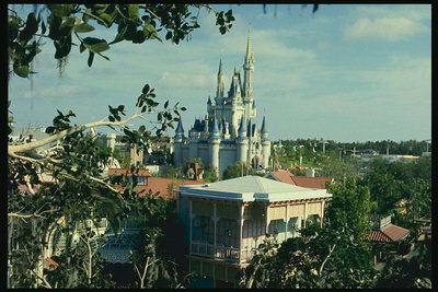 Florida. Veduta del castello da sopra