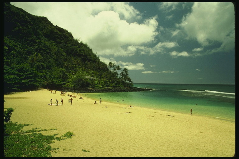 Гавайский пляж