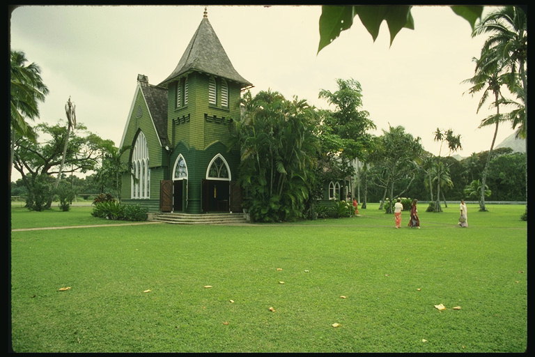 Зелёный домик в тропиках Ямайки