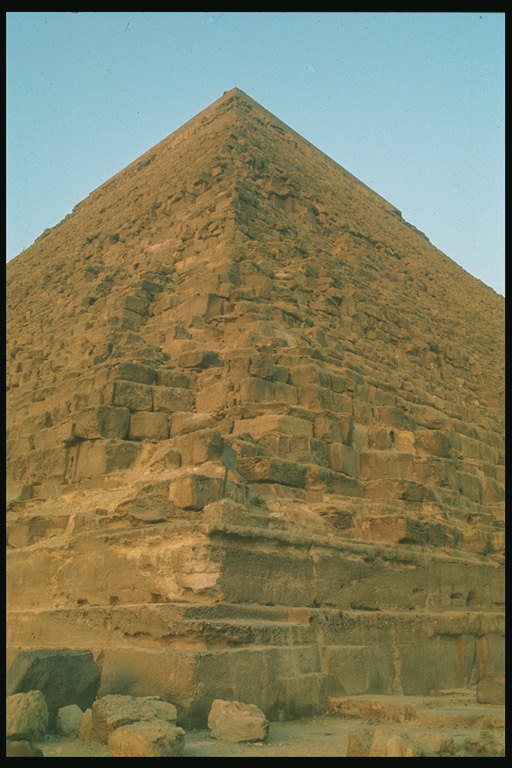 Egyptisk pyramide. Giza