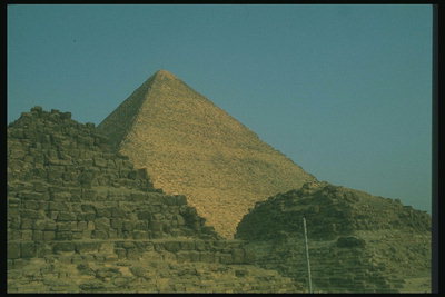 Trys piramidės Egipto