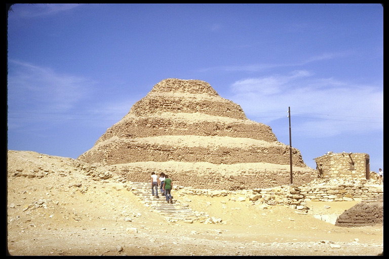 Excursion to the pyramid of the past