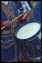 Барабанная дробь. Синяя форма и барабан