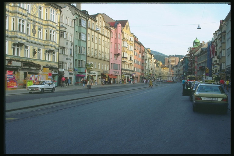 Österreich. Main Street Städte