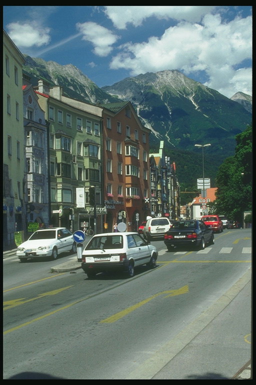 Austria. A lively central street
