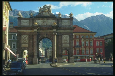 Østrig. Sejrrig Arch