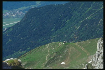 Østrig. Mountain stier