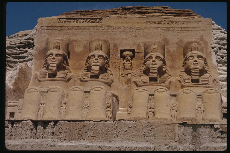 Изображение династии правителей. Фараоны