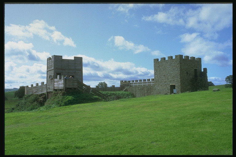 Starożytnej fortecy w dziedzinie