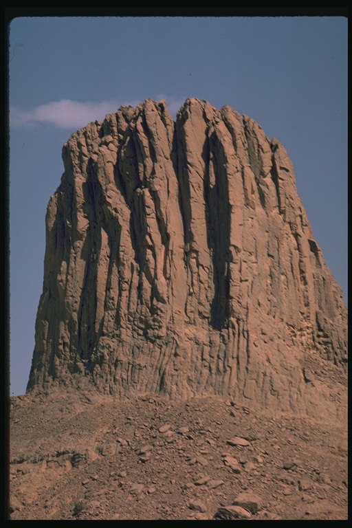 Una roca en el desierto