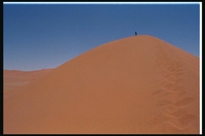 تلال الصحراء