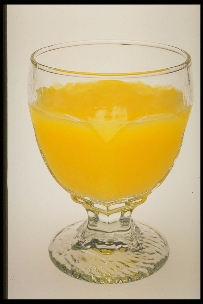 O suco da laranja