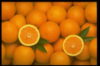 Апельсины- солнце не только в кожуре но и в мякоти