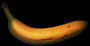 Банан ярко-оранжевого цвета