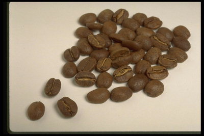 Ароматные зерна кофе