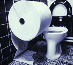 Туалетная бумага-самая главная в туалете!
