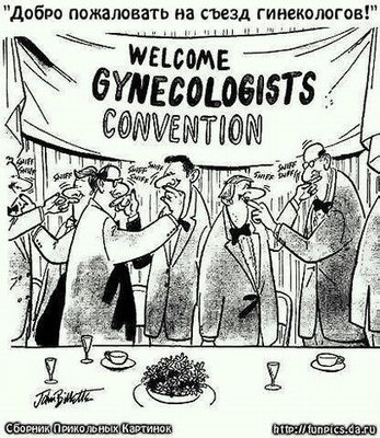 Добро пожаловать на сьезд гинекологов!