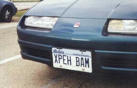 Plate license plate number