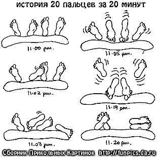 Розвага пальців ніг у картинках