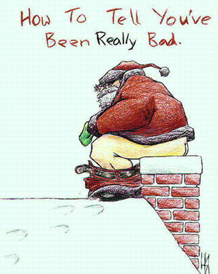 Bad boy rigal minn Santa Claus