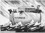 Картина гибели корабля Titanik. Последние часы на корабле Titanik