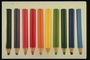 Набор толстых цветных карандашей