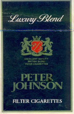 Сигареты PETER JOHNSON