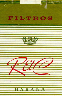 Пачка сигарет RELC с изображением короны 