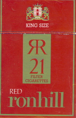 Сигареты  RR 21. RED RONHILL