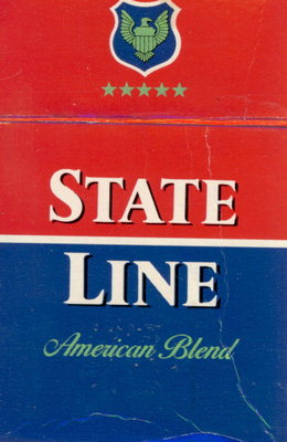 Пачка сигарет STATE LINE