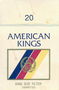 American kings- сигареты с фильтром. Пачка с изображением герба