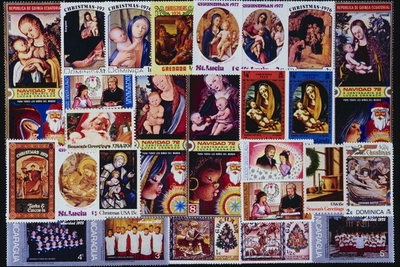 Серия марок на религиозную тематику
