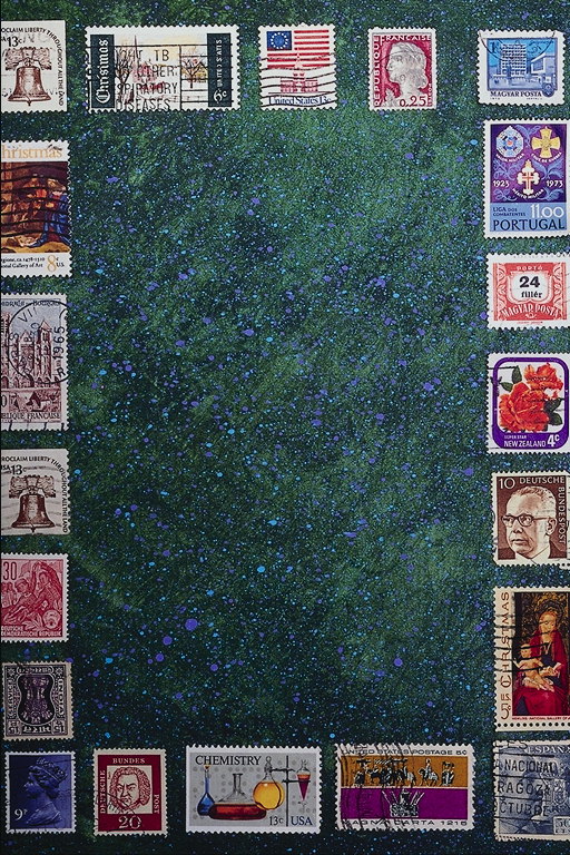 Рамка с разнообразных марок