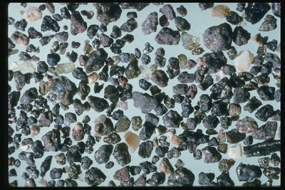 Мелкие морские камни