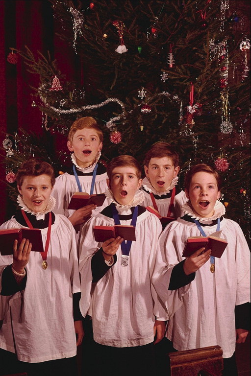 Boys singing