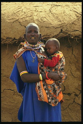 Black grua me një fëmijë