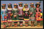 Children in national costumes