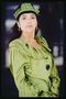Banayad na-light green dress
