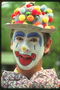 Clown on kaunis hattu
