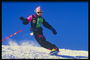Skifahren am snoutborge