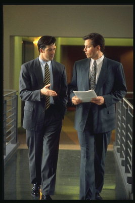 Men in business suits