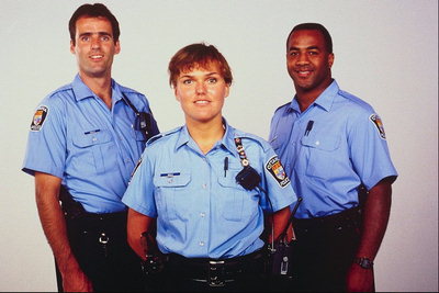 Екипът на полицията
