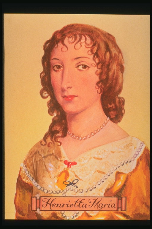 Девушка в платье золотистого цвета. Мария Анриетта де Кузан