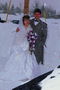 Свадебное фото. Зима