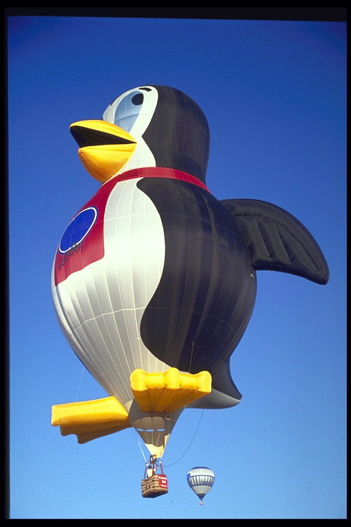 Penguin. Balloon