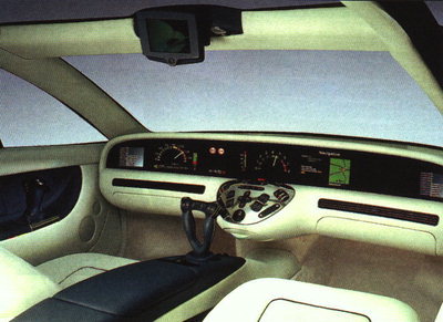 Inside future car