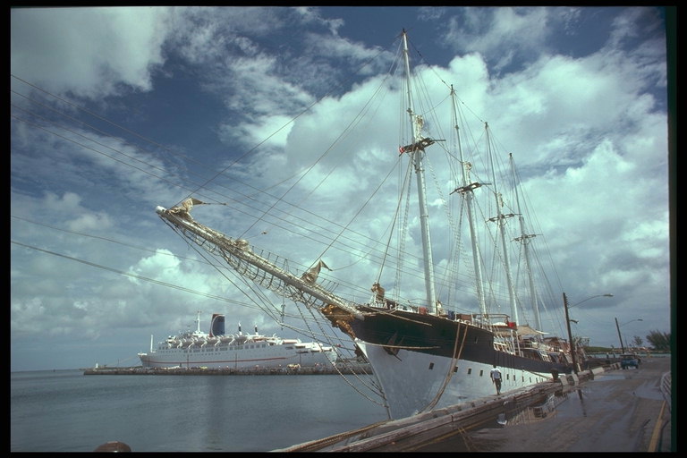 слику брод тоне у велике европске луке
